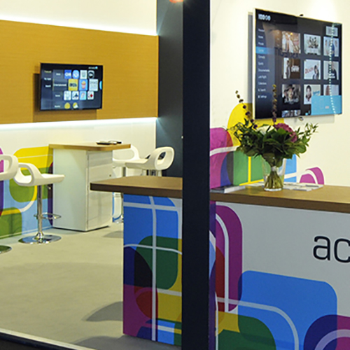 Printed Vinyl is the trusted go-to for Exhibitions to brand your stands.